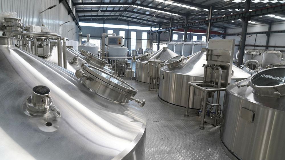 4000L Brewhouse System to Kenya
